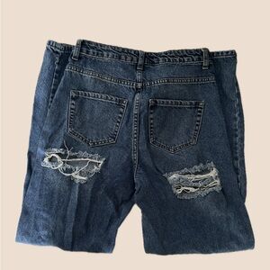 fashion nova distressed jeans